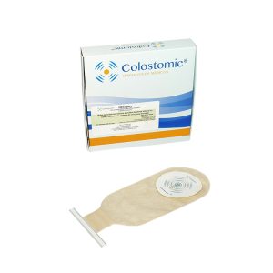 BOLSA PARA ILEOSTOMIA O COLOSTOMIA DESECHABLE TAMAÑO NEONATAL
