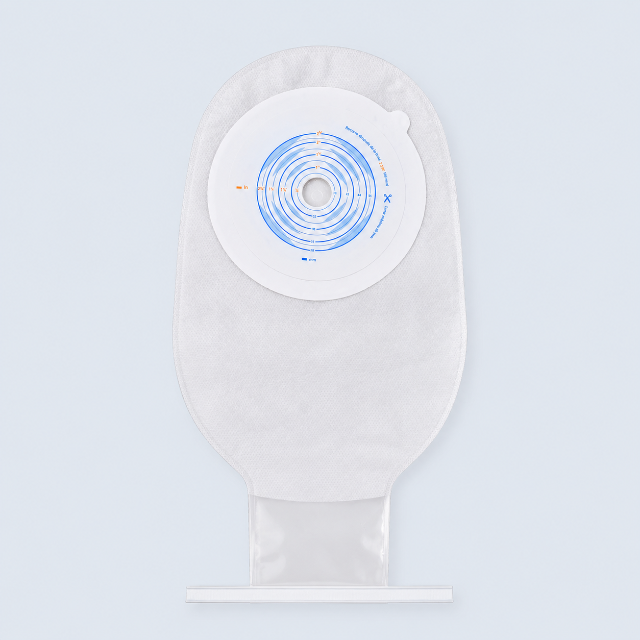 BOLSA PARA ILEOSTOMIA O COLOSTOMIA TAMAÑO ADULTO